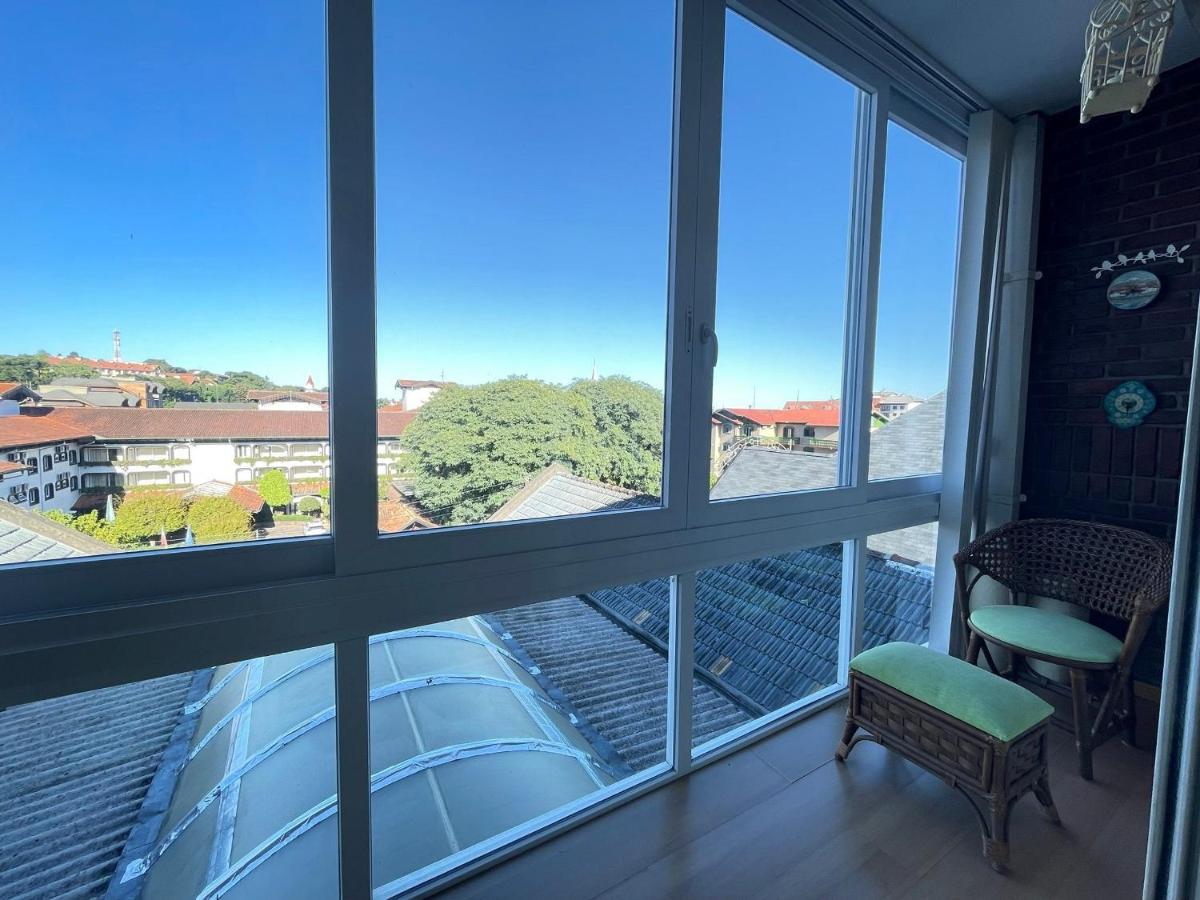 Ferienwohnung Apartamento No Centro De Gramado 200 Metros Da Rua Coberta Exterior foto