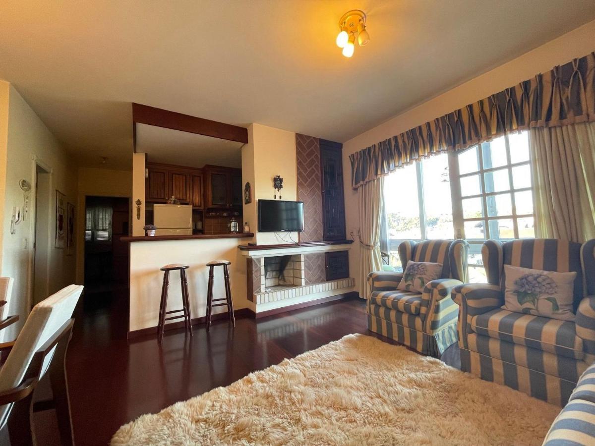 Ferienwohnung Apartamento No Centro De Gramado 200 Metros Da Rua Coberta Exterior foto