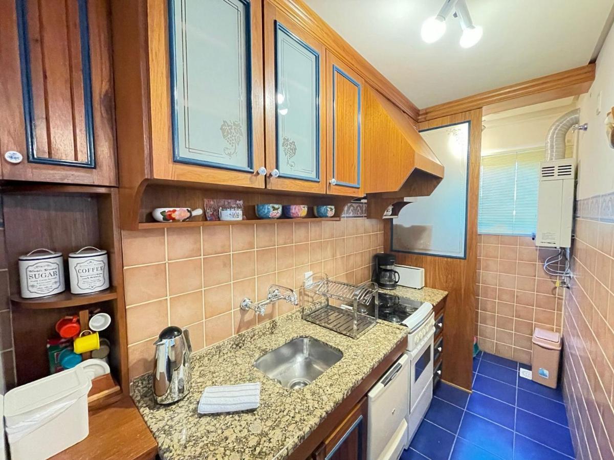 Ferienwohnung Apartamento No Centro De Gramado 200 Metros Da Rua Coberta Exterior foto